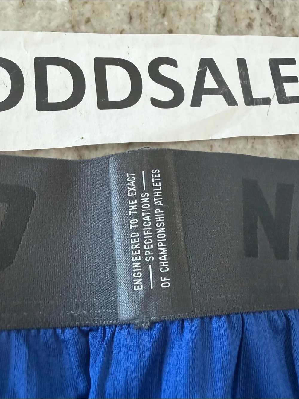 Nike Pro NBA Team Issued 3/4 Compression Tights Blue DN1548-495 Men’s Sz L New
